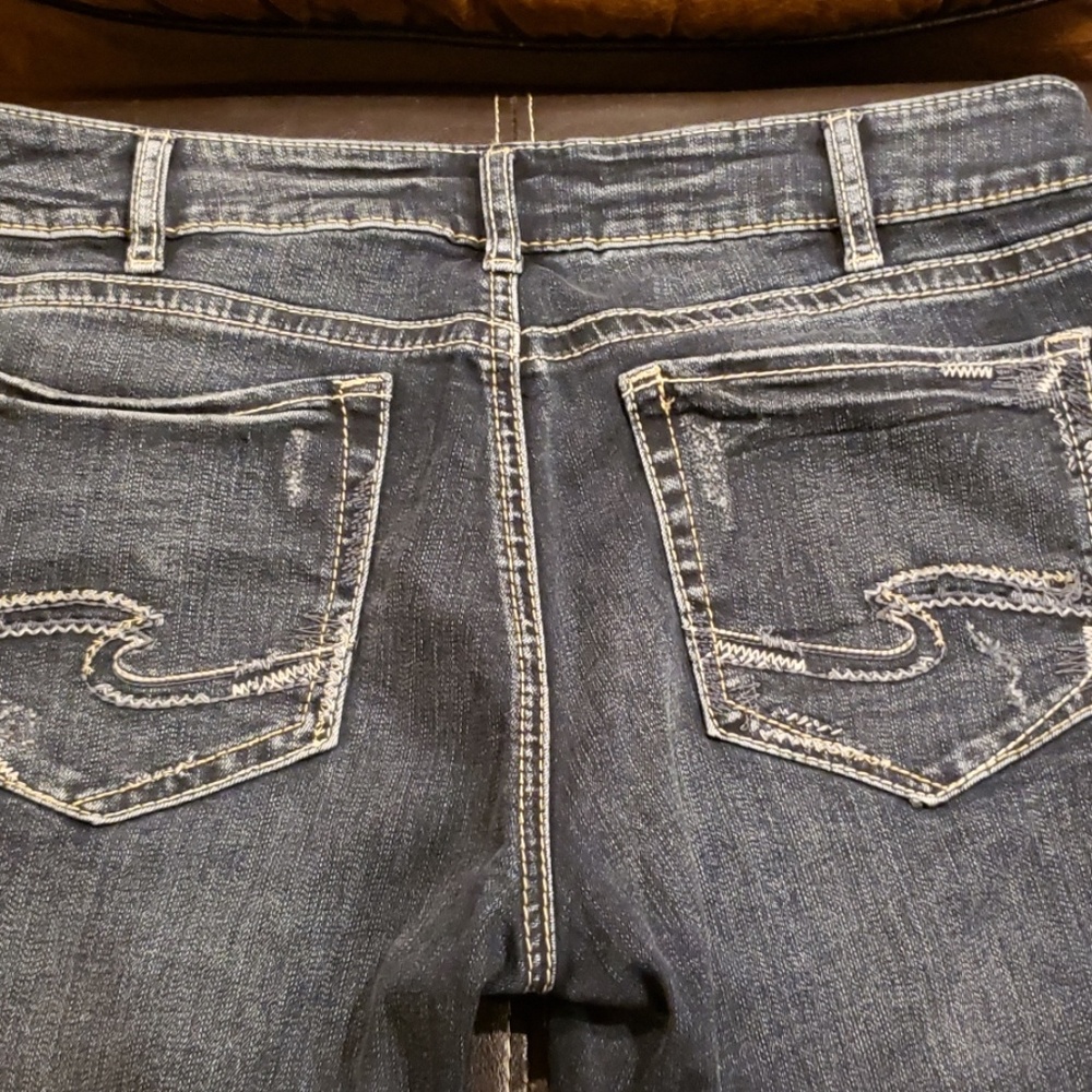 Silver jeans
